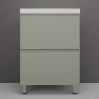 Тумба под раковину напольная Style Line Манхэттен ЛС-00002379 60 см олива